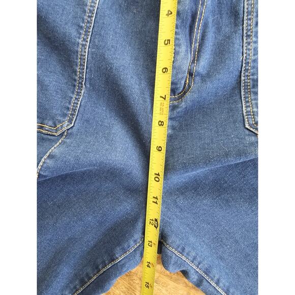 Natura Wide Leg Denim Jeans Women’s Size 44/XL High Rise Boho - Picture 5 of 7